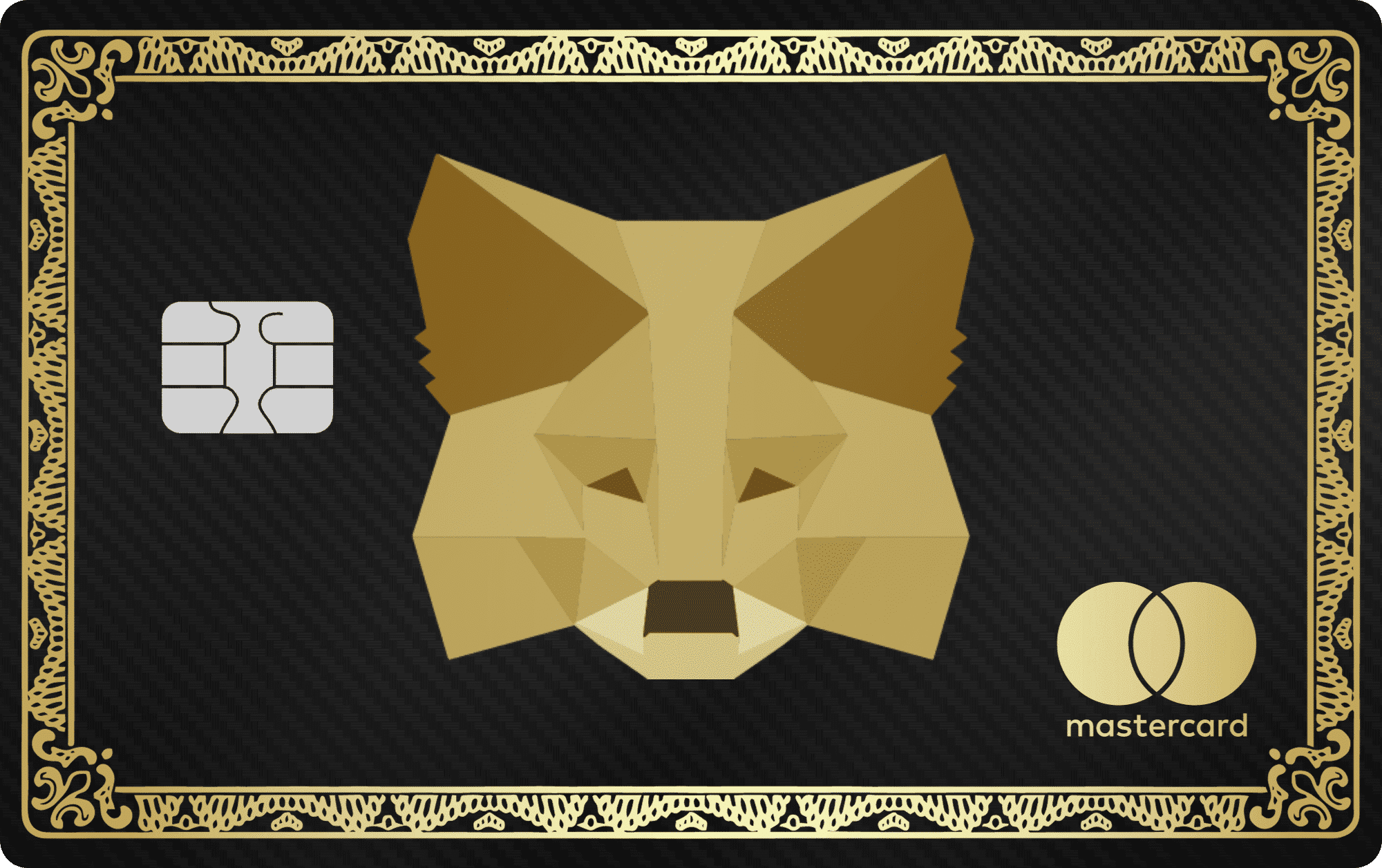 MetaMask Carbon Fiber Card