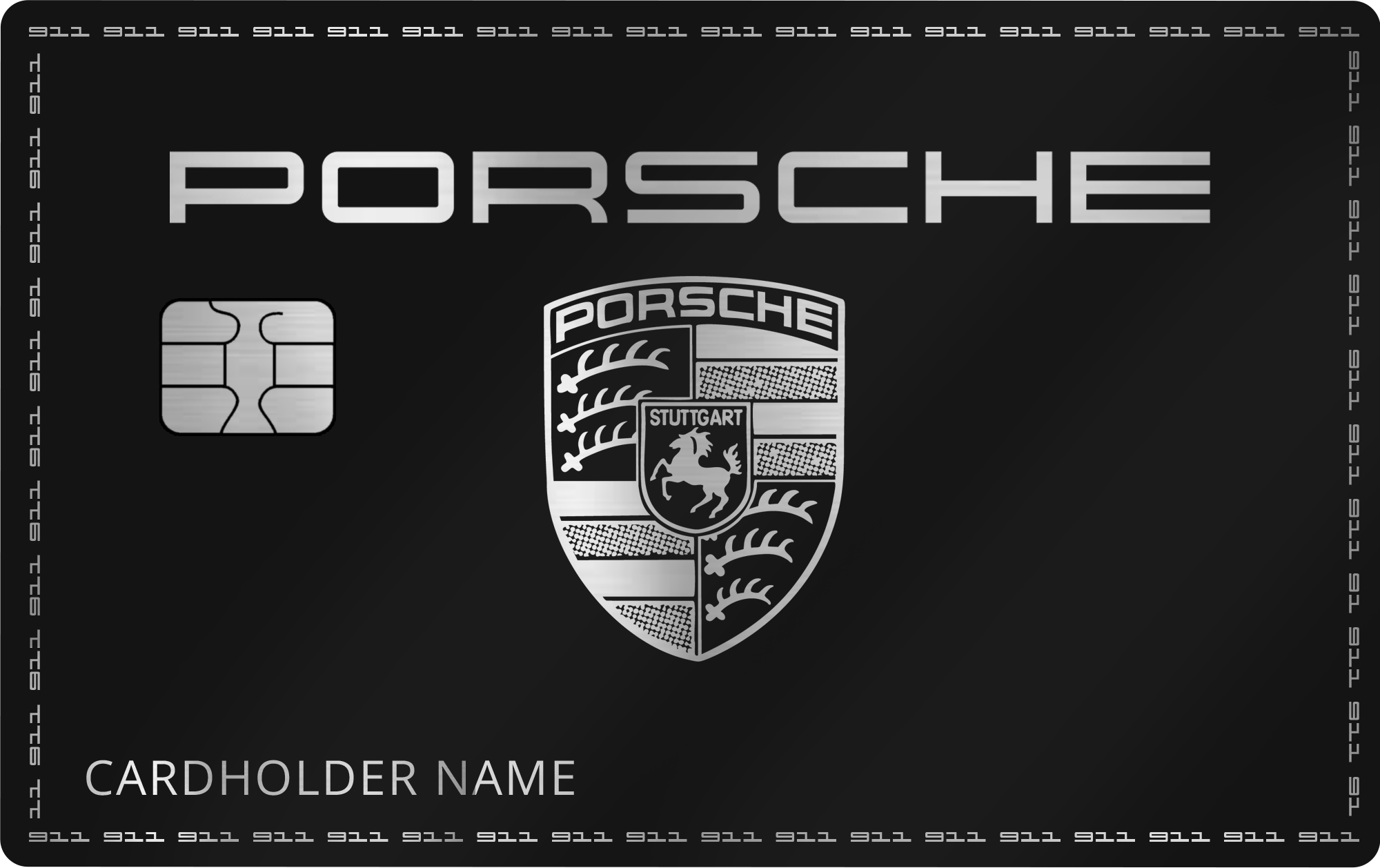 Porsche 911 Credit Card